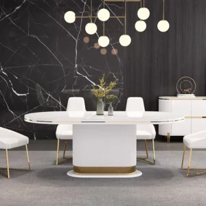 Eclipse White Dining Suite