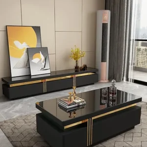 Serenity White TV Set 1