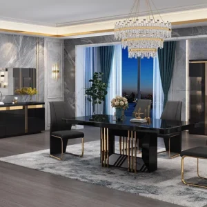 Shadow Gold Dining Suite