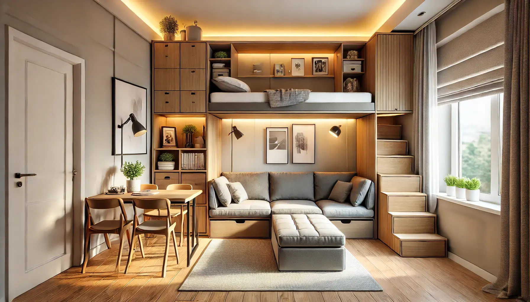 Multifunctional Spaces and Furniture